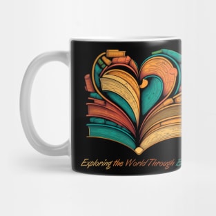 Exploring the World Through Books Mug